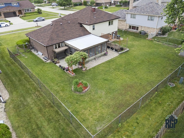 8825 Abbey Ln, Orland Park, IL 60462 - aerial view of residential area