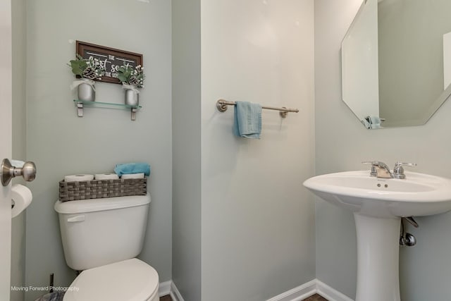 26065 S White Oak Trl, Channahon, IL 60410 - bathroom with toilet and a sink