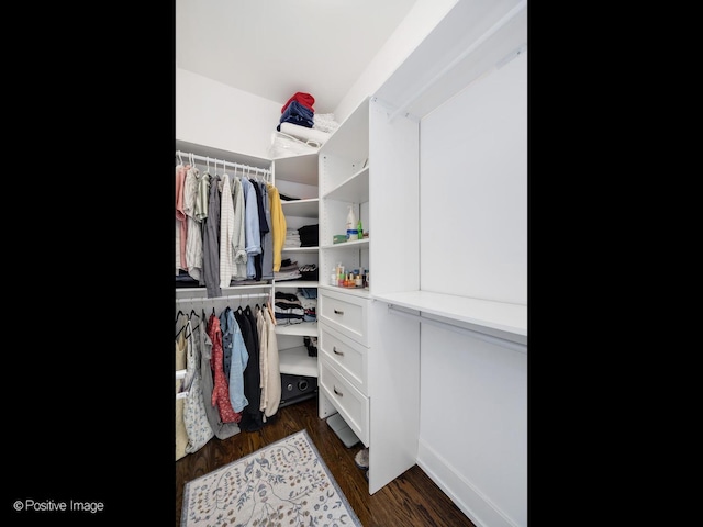 1841 N Sheffield Ave Unit 2, Chicago, IL 60614 - spacious closet featuring dark wood-type flooring