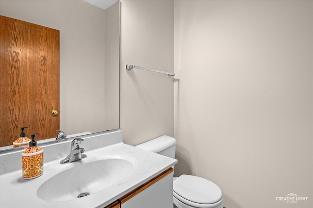 1348 Amaranth Dr, Naperville, IL 60564 - half bathroom featuring toilet and vanity