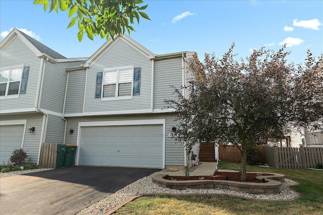 2447 Saddle Ridge Dr, Joliet, IL 60432 - view of front of home with an attached garage and driveway