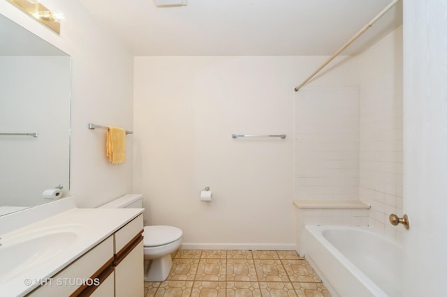 1257 Ballantrae Pl Unit C, Mundelein, IL 60060 - bathroom with vanity and shower / bathtub combination