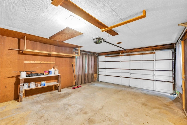 724 Dover Pl, Champaign, IL 61820 - garage featuring a garage door opener