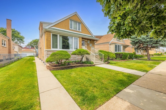 4512 S Trumbull Ave, Chicago, IL 60632 - bungalow-style home with brick siding and stone siding