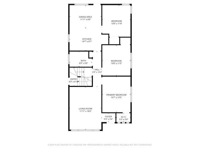 4512 S Trumbull Ave, Chicago, IL 60632 - view of floor plan / room layout