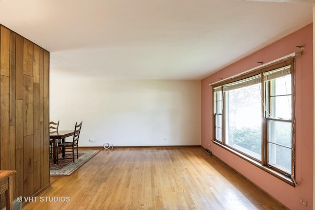 5341 Grand Ave, Downers Grove, IL 60515 - unfurnished room with light wood-type flooring and baseboards