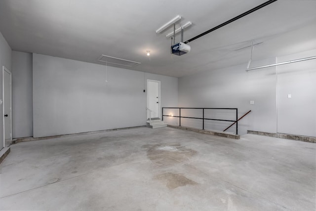 3472 N Il St Unit 23, Ottawa, IL 61350 - garage featuring a garage door opener
