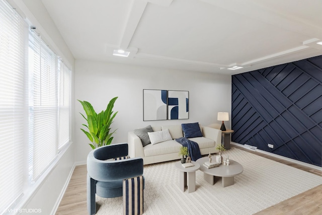 9811 S Woodlawn Ave, Chicago, IL 60628 - living area featuring wood finished floors and baseboards