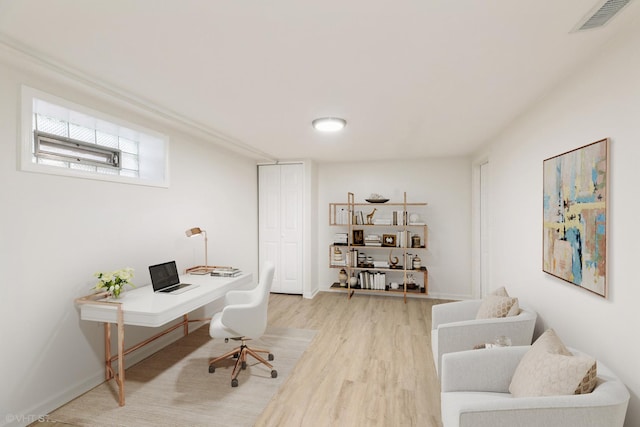 9811 S Woodlawn Ave, Chicago, IL 60628 - office space featuring light wood-style flooring and baseboards
