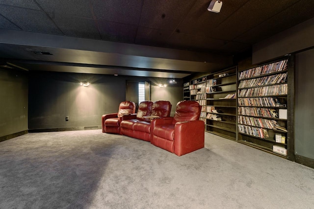 1018 Butterfield Cir E, Shorewood, IL 60404 - view of carpeted cinema