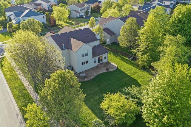 1018 Butterfield Cir E, Shorewood, IL 60404 - aerial perspective of suburban area