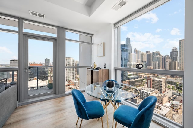 303 W Ohio St Unit 2302, Chicago, IL 60654 - sunroom with a skyline view and healthy amount of natural light