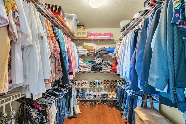 20 Park Dr, Villa Grove, IL 61956 - walk in closet featuring wood finished floors