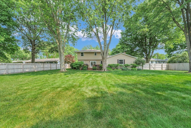 20 Park Dr, Villa Grove, IL 61956 - view of fenced backyard