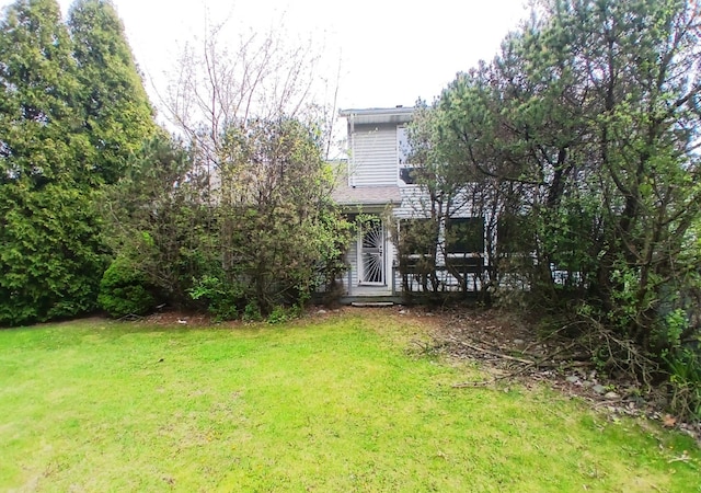 540 Homan Ave, Park Forest, IL 60466 - rear view of property with a yard