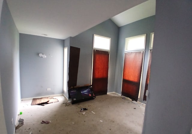 540 Homan Ave, Park Forest, IL 60466 - unfurnished room with lofted ceiling