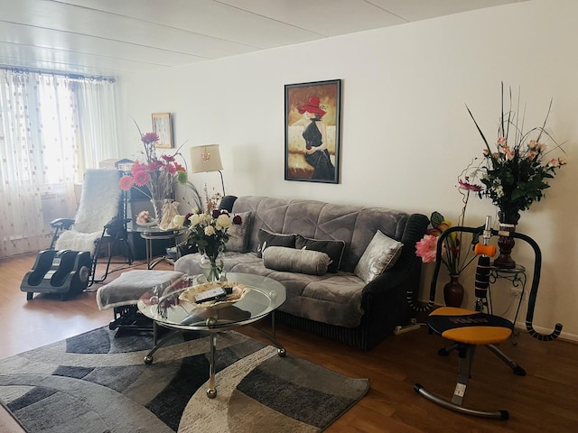 225 S Rohlwing Rd Unit 618, Palatine, IL 60074 - living area with wood finished floors