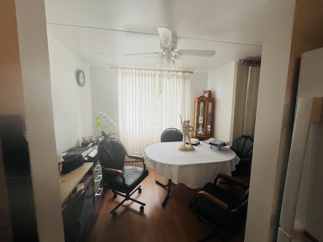 225 S Rohlwing Rd Unit 618, Palatine, IL 60074 - office with wood finished floors and ceiling fan