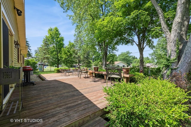 1954 Greenview St, Valparaiso, IN 46383 - view of deck