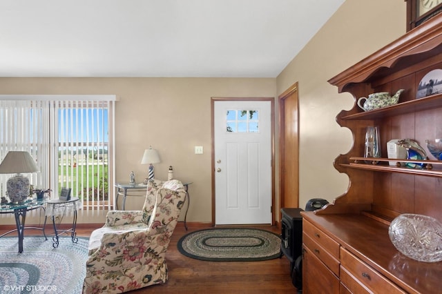 43W888 Hughes Rd, Elburn, IL 60119 - entryway with wood finished floors and baseboards