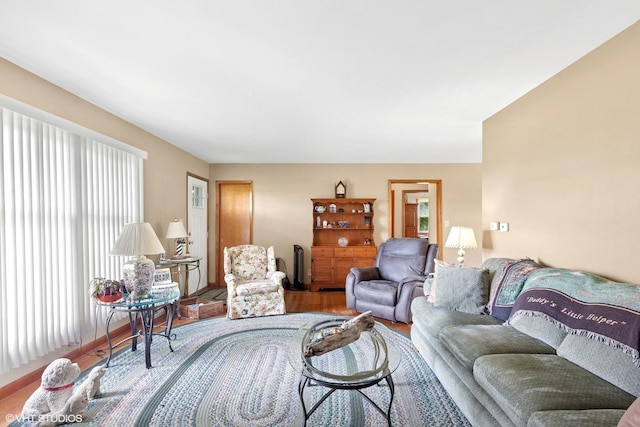 43W888 Hughes Rd, Elburn, IL 60119 - living area featuring wood finished floors