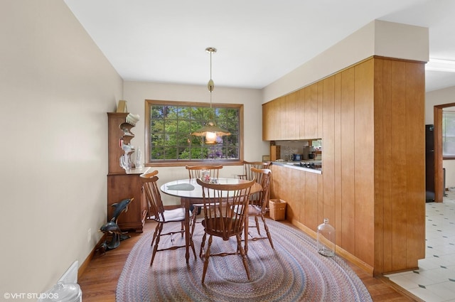 43W888 Hughes Rd, Elburn, IL 60119 - dining space featuring light wood finished floors and baseboards