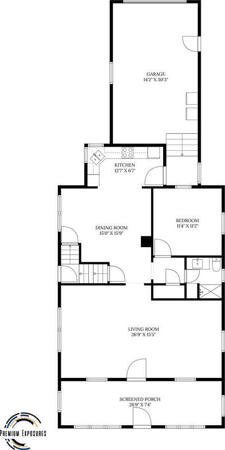 2070 County Road 2400, Thomasboro, IL 61878 - view of property floor plan