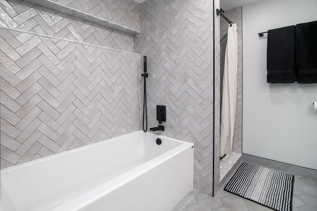 15705 Lake Hills Ct Unit 2N, Orland Park, IL 60462 - full bathroom featuring tile patterned floors