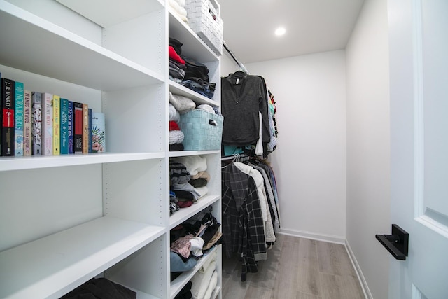 15705 Lake Hills Ct Unit 2N, Orland Park, IL 60462 - walk in closet featuring wood finished floors