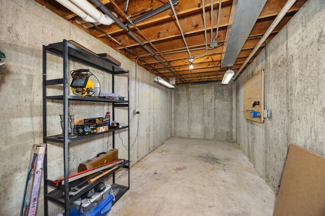 13542 S Erin Dr, Homer Glen, IL 60491 - view of unfinished basement