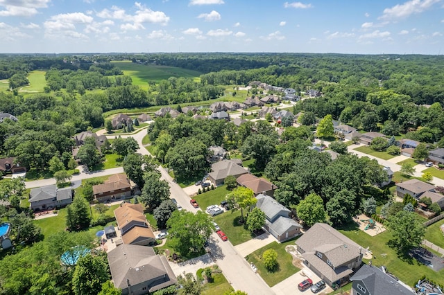 13542 S Erin Dr, Homer Glen, IL 60491 - aerial perspective of suburban area