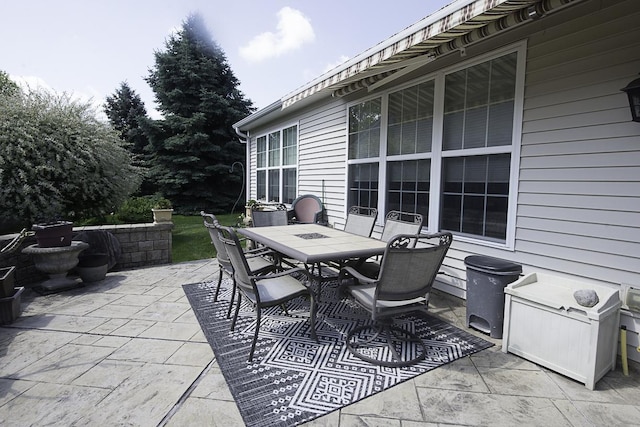 11642 Sunderlin Dr, Huntley, IL 60142 - view of patio featuring outdoor dining area