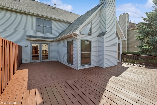 3175 Wild Meadow Ln, Aurora, IL 60504 - view of wooden terrace