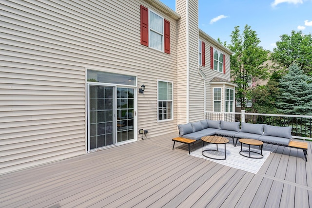 17857 Wilker Dr, Lockport, IL 60441 - wooden terrace with outdoor lounge area