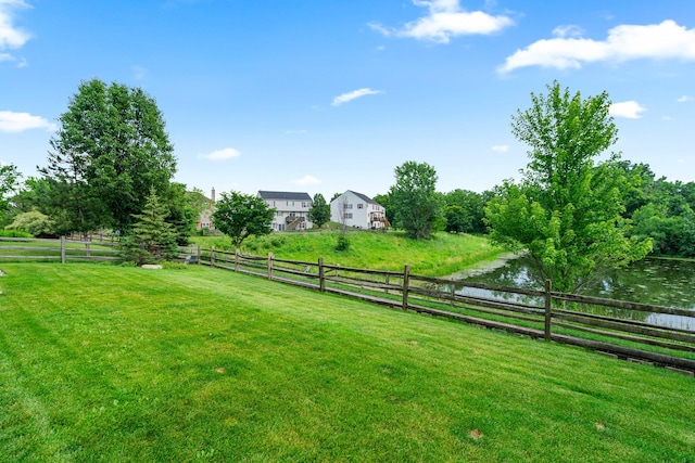 17857 Wilker Dr, Lockport, IL 60441 - view of yard with a water view