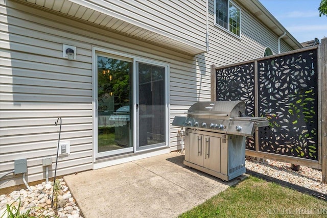 251 Abington Ln, North Aurora, IL 60542 - view of patio with grilling area