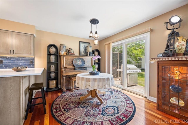 251 Abington Ln, North Aurora, IL 60542 - dining room with light wood-style flooring