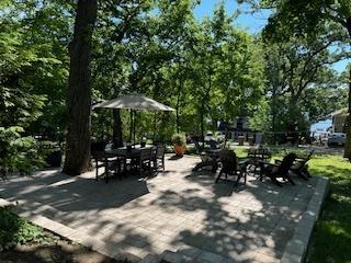 3720 E Lake Shore Dr, Wonder Lake, IL 60097 - view of home's community with a patio area