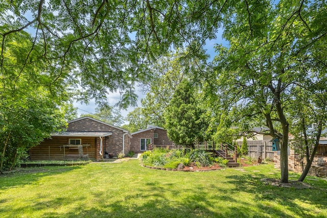 1649 Larry Ln, Glendale Heights, IL 60139 - view of yard