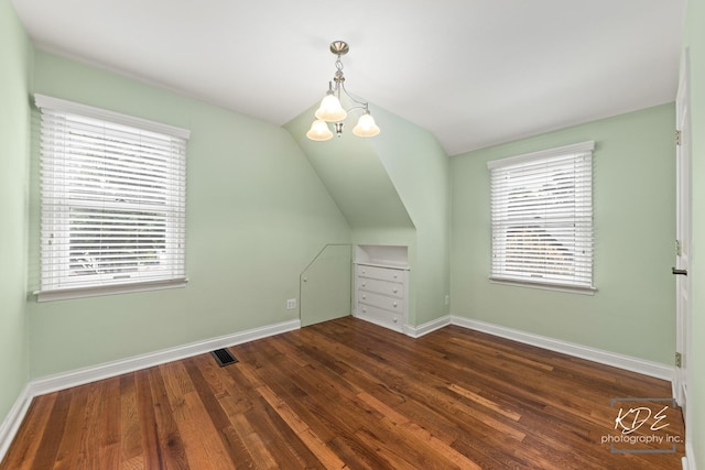 330 S Maple St, Itasca, IL 60143 - bonus room featuring wood finished floors, healthy amount of natural light, and vaulted ceiling