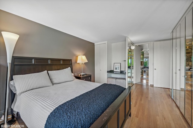 505 N Lake Shore Dr Unit 516, Chicago, IL 60611 - bedroom with light wood-style floors
