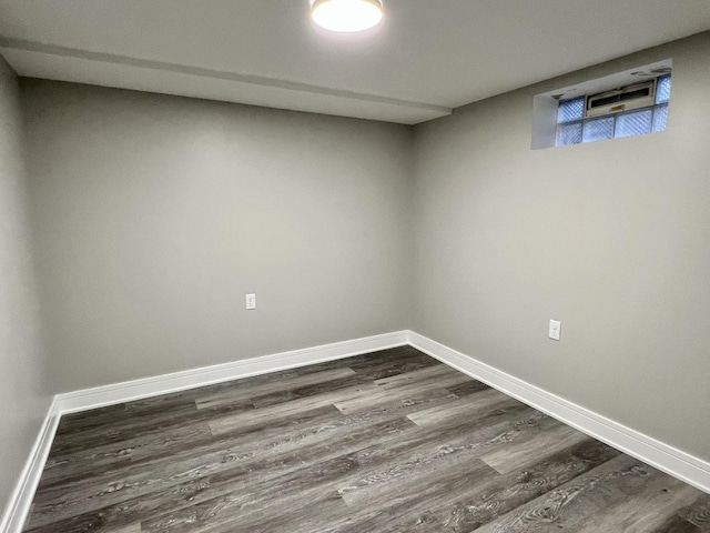 12837 S Aberdeen St, Calumet Park, IL 60827 - spare room with dark wood-style flooring and baseboards