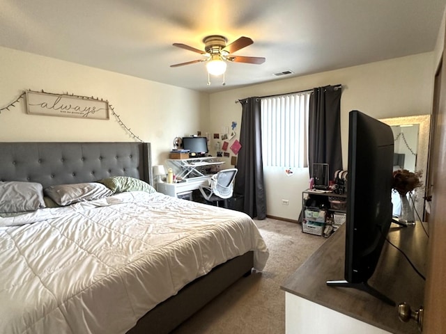 12211 S Spencer St, Alsip, IL 60803 - bedroom with carpet flooring and a ceiling fan