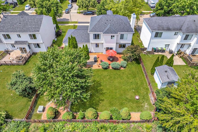 2420 Columbia Ln, Montgomery, IL 60538 - aerial perspective of suburban area