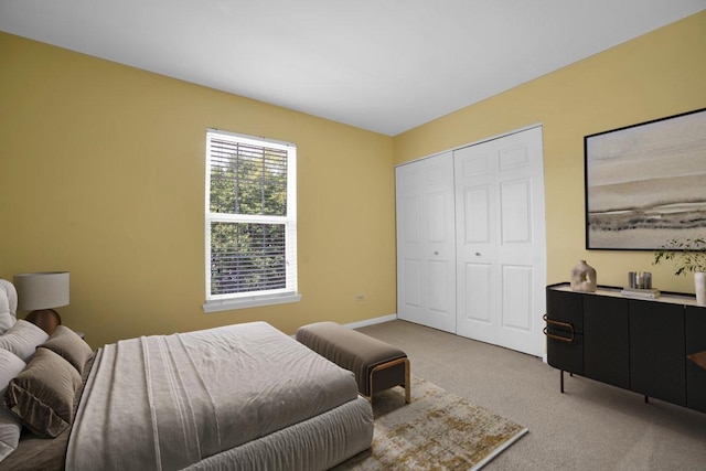 2420 Columbia Ln, Montgomery, IL 60538 - bedroom with light carpet and a closet