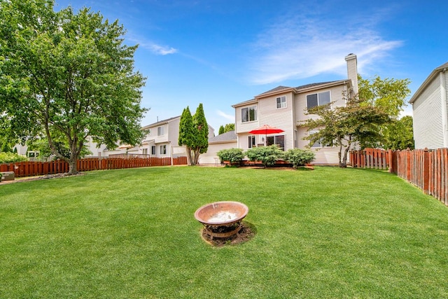 2420 Columbia Ln, Montgomery, IL 60538 - view of fenced backyard