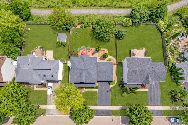 2420 Columbia Ln, Montgomery, IL 60538 - aerial view of residential area