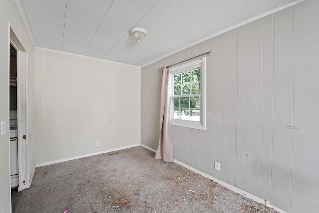1616 Wilcox St, Crest Hill, IL 60435 - unfurnished room with crown molding and baseboards