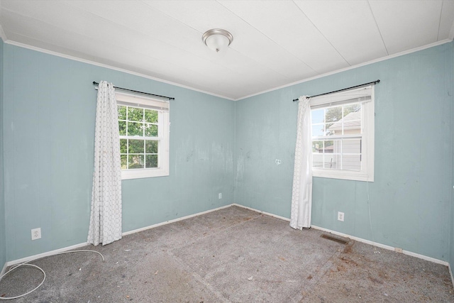 1616 Wilcox St, Crest Hill, IL 60435 - empty room with crown molding and carpet flooring