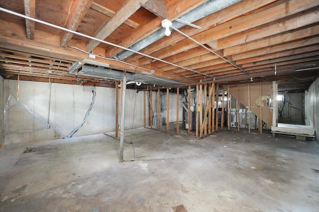 1616 Wilcox St, Crest Hill, IL 60435 - view of unfinished basement